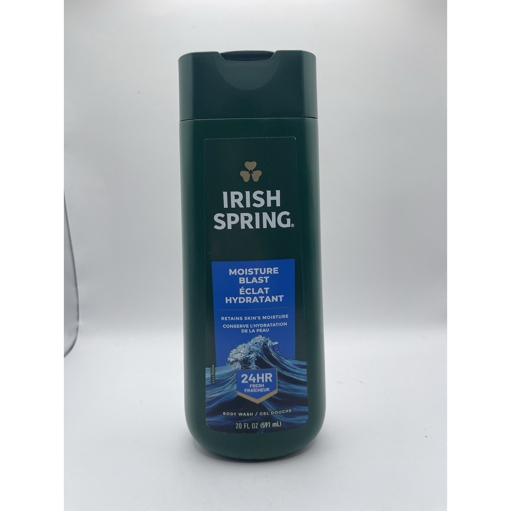 Irish Spring‎ Moisture Blast  For A Deep Clean Body Wash, 20 fl oz New